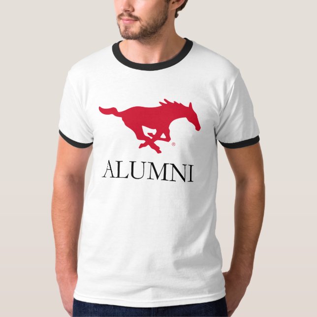 SMU Mustangs Alumni T-Shirt (Front)