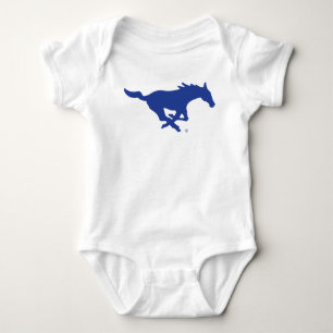 SMU Mustangs Baby Bodysuit
