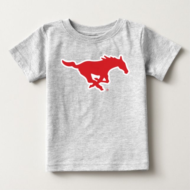 SMU Mustangs Baby T-Shirt (Front)