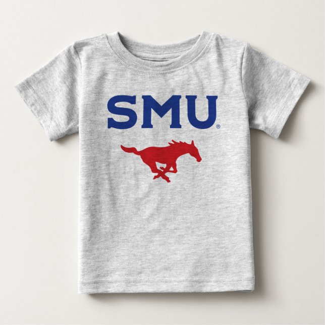 SMU Mustangs Baby T-Shirt (Front)