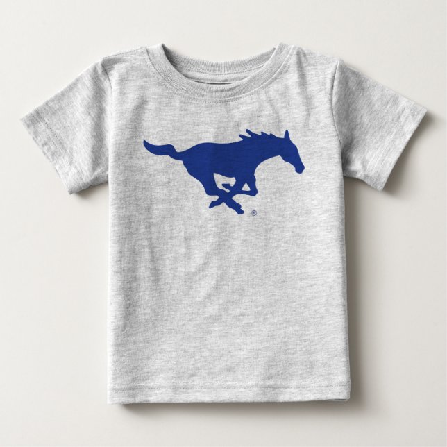 SMU Mustangs Baby T-Shirt (Front)