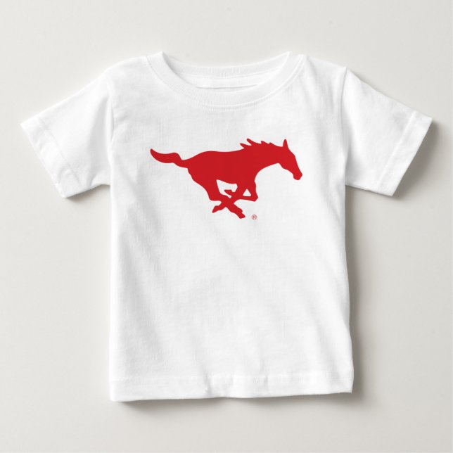 SMU Mustangs Baby T-Shirt (Front)