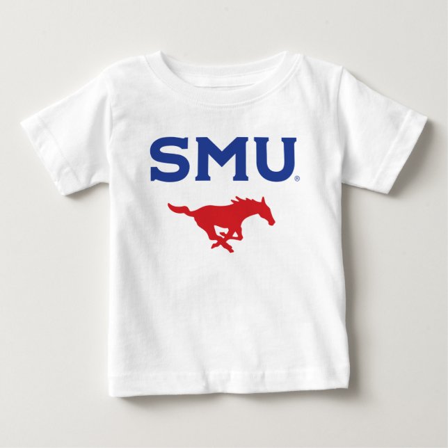SMU Mustangs Baby T-Shirt (Front)
