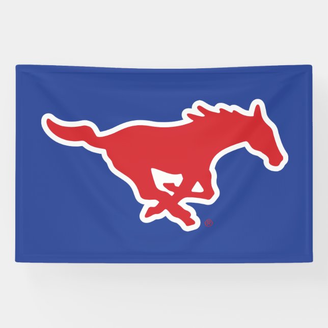 SMU Mustangs Banner (Horizontal)