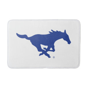 SMU Mustangs Bath Mat