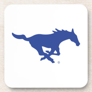 SMU Mustangs Beverage Coaster