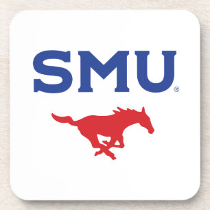 SMU Mustangs Beverage Coaster