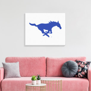 SMU Mustangs Canvas Print