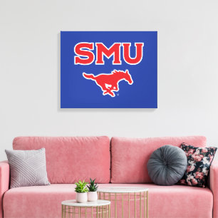SMU Mustangs Canvas Print