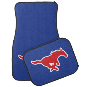 SMU Mustangs Car Floor Mat