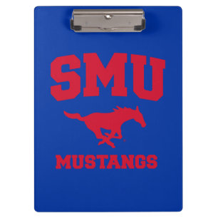 SMU Mustangs Clipboard
