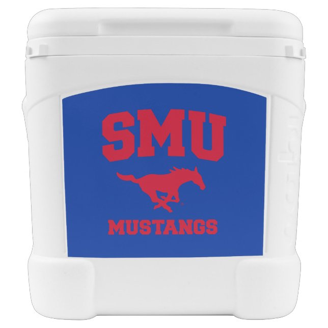 SMU Mustangs Cooler (Front)