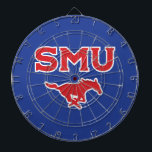 SMU Mustangs Dart Board<br><div class="desc">Get ready to level up your everyday swagger and show the world your undeniable school pride with this official Southern Methodist University product! Whether you are a dedicated student crushing your classes on the beautiful Dallas campus, a proud alumni representing your fierce collegiate roots, or a passionate fan cheering loudly...</div>