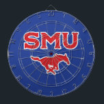 SMU Mustangs Dart Board<br><div class="desc">Get ready to level up your everyday swagger and show the world your undeniable school pride with this official Southern Methodist University product! Whether you are a dedicated student crushing your classes on the beautiful Dallas campus, a proud alumni representing your fierce collegiate roots, or a passionate fan cheering loudly...</div>
