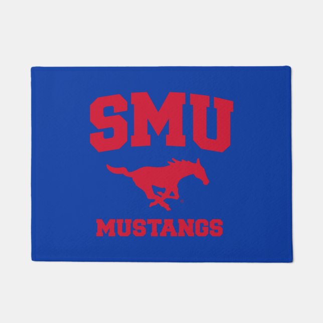 SMU Mustangs Doormat (Front)