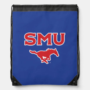 SMU Mustangs Drawstring Bag