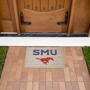 SMU Mustangs Fiber Doormat