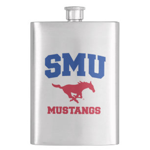 SMU Mustangs Flask