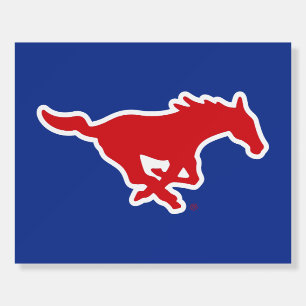 SMU Mustangs Foam Board