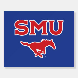 SMU Mustangs Foam Board