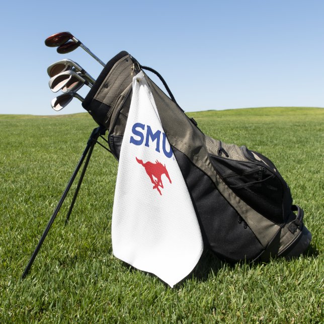SMU Mustangs Golf Towel (Green)