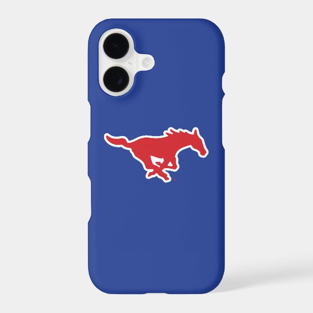SMU Mustangs iPhone Case (Back)