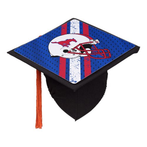 SMU Mustangs Jersey Graduation Cap Topper