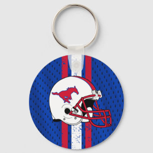 SMU Mustangs Jersey Keychain