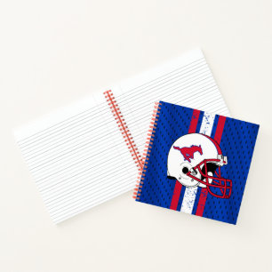 SMU Mustangs Jersey Notebook