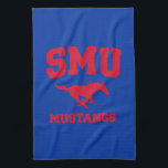 SMU Mustangs Kitchen Towel<br><div class="desc">Check out these Southern Methodist University designs! Show off your SMU pride with these new University products. These make the perfect gifts for the SMU Mustang student, alumni, family, friend or fan in your life. All of these Zazzle products are customizable with your name, class year, or club. Go Stangs!...</div>