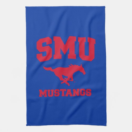 SMU Mustangs Kitchen Towel