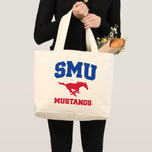 SMU Mustangs Large Tote Bag