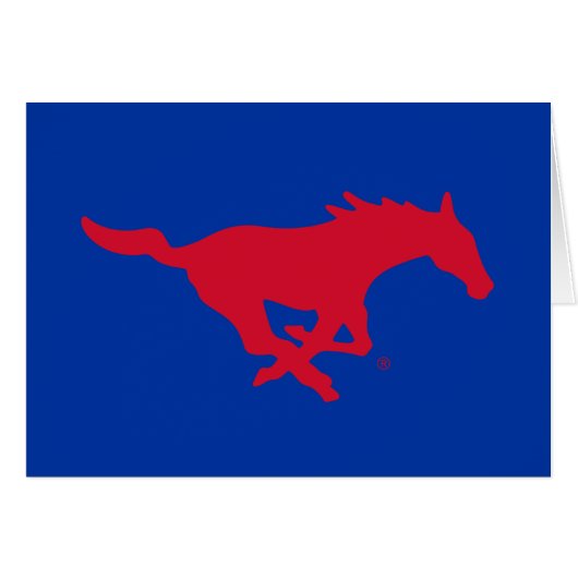 SMU Mustangs Logo (Front Horizontal)