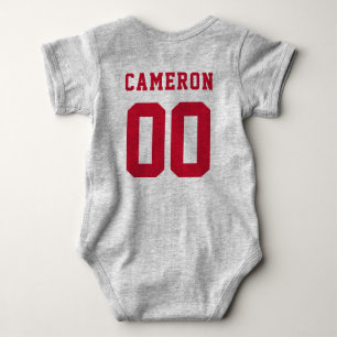 SMU Mustangs Logo Baby Bodysuit