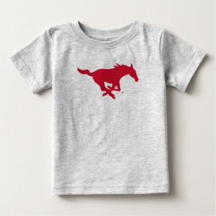 SMU Mustangs Logo Baby T-Shirt