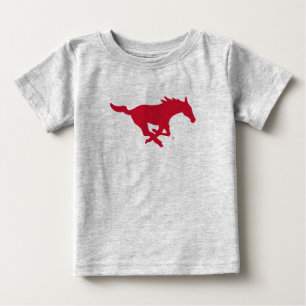 SMU Mustangs Logo Baby T-Shirt