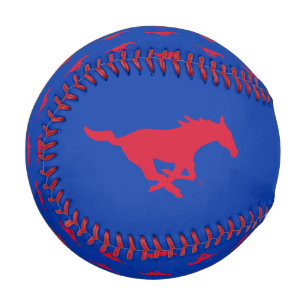 SMU Mustangs Logo Baseball