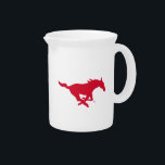 SMU Mustangs Logo Beverage Pitcher<br><div class="desc">Check out these Southern Methodist University designs! Show off your SMU pride with these new University products. These make the perfect gifts for the SMU Mustang student, alumni, family, friend or fan in your life. All of these Zazzle products are customizable with your name, class year, or club. Go Stangs!...</div>