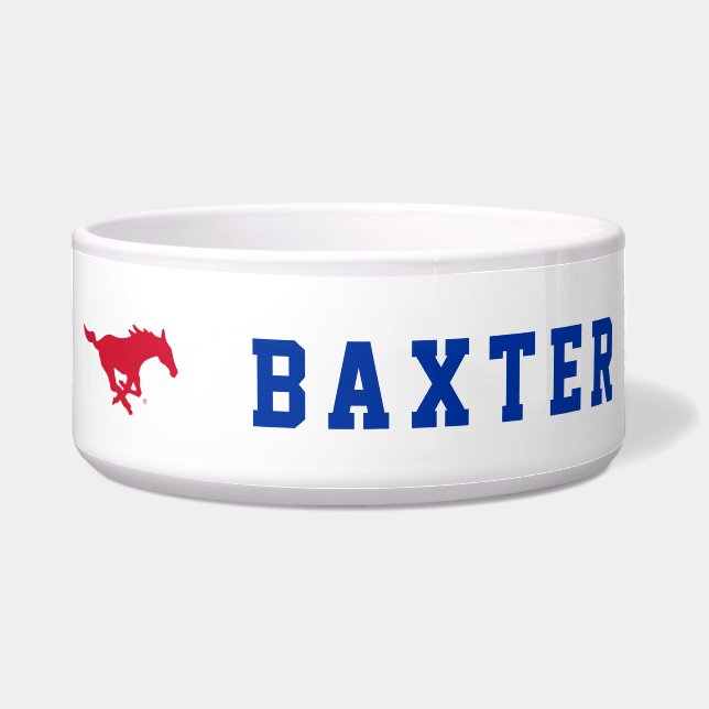SMU Mustangs Logo Bowl (Front)
