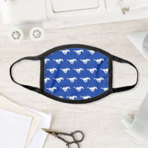 SMU Mustangs Logo Face Mask