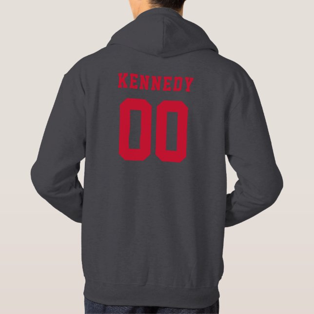 SMU Mustangs Logo Hoodie (Back)