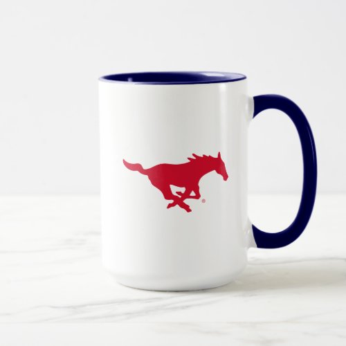 SMU Mustangs Logo Mug