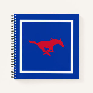 SMU Mustangs Logo Notebook