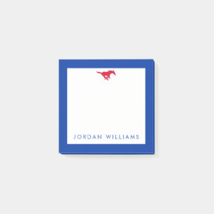 SMU Mustangs Logo Post-it Notes