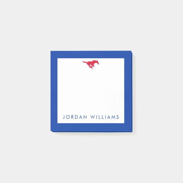 SMU Mustangs Logo Post-it Notes (Front)