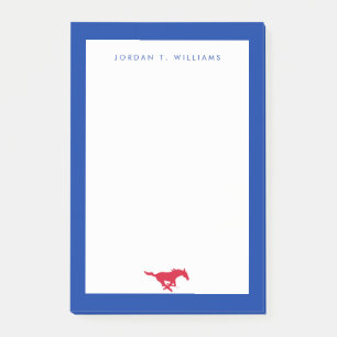 SMU Mustangs Logo Post-it Notes