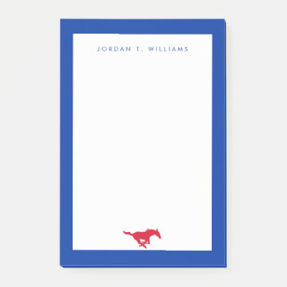 SMU Mustangs Logo Post-it Notes