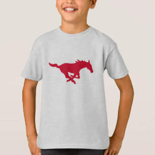SMU Mustangs Logo T-Shirt
