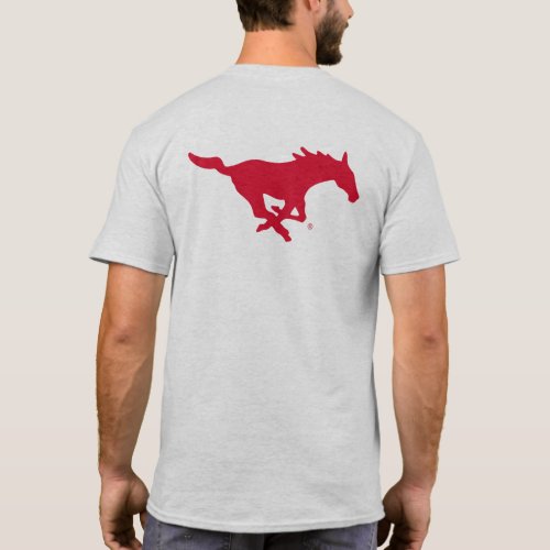 SMU Mustangs Logo T_Shirt