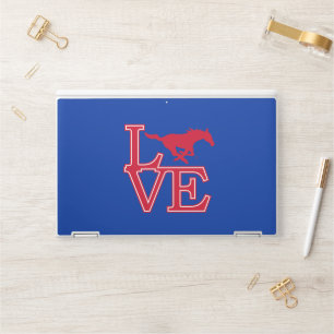 SMU Mustangs Love HP Laptop Skin